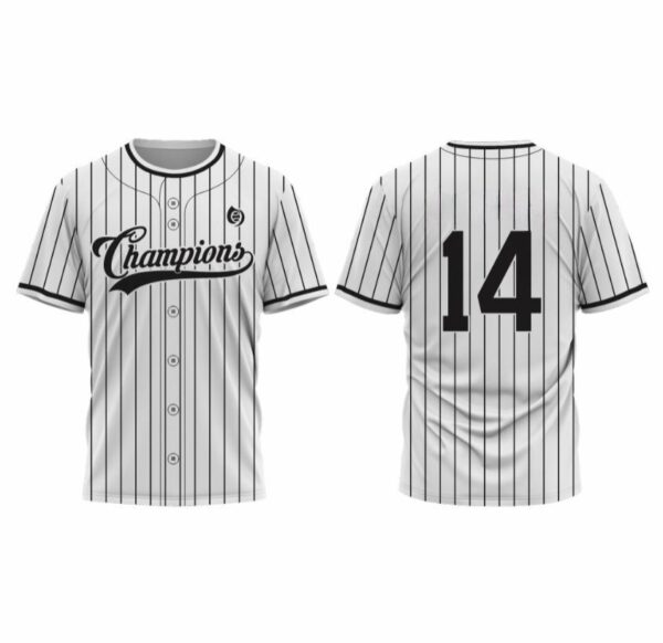 CS-BJ-1145(6 Button Baseball Jersey)